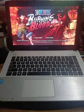 LAPTOP FULL GAME ANIME ASUS X450J i7-4700 VGA 2GB RAM 16GB SSD 120GB