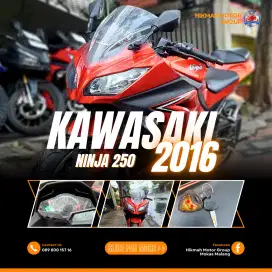 KAWASAKI NINJA 250 2016 PLAT W ISTIMEWA LURR HIKMAH MOTOR KEPUH MALANG