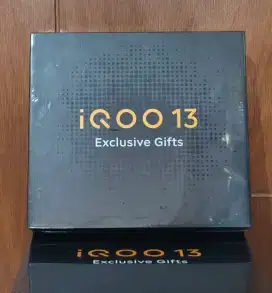 Iqoo 13 exclusive gift. Baru. Segel pabrik. Garansi resmi 6 bulan
