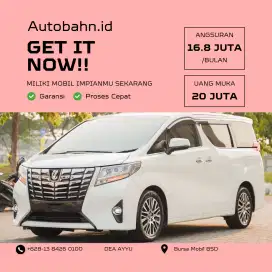 (TDP 20jt) Toyota Alphard 2.5 G ATPM 2018
