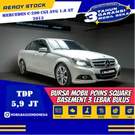 [Low Dp]Mercedes-Benz C200 1.8 CGI Sedan AT 2013 Putih