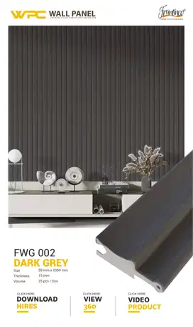 Wallpanel Frantinco Grille - Wallpanel Hiasan Dinding P. 2,9meter