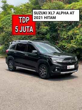 SUZUKI XL 7 ALPHA AT 2021 HITAM PROMO MURAH DP MINIM 5 JUTA