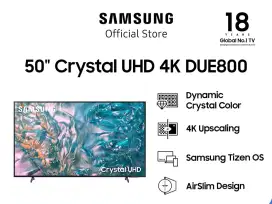 Smart tv samsung 50 in 4K UHD Baru Garansi 1th