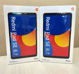 Redmi Pad SE 4/128 (8.7inc) BARU garansi Xiaomi 15bln bisa TT Kredit