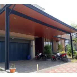 kanopi kaca kanopi upvc kanopi solarflat estetik *001