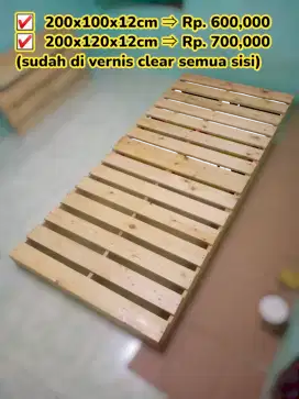 Divan alas kasur kayu jatilanda -bks2