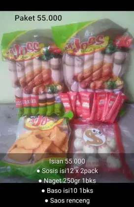 PAKET SOSIS NAGET MURAH