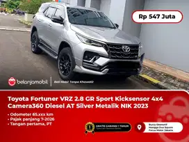 [ PAJAK PANJANG ] Toyota Fortuner VRZ 2.8 GR Sport AT Silver 2023/2024