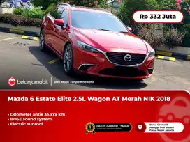 [ LOW KM ] Mazda 6 Mazda6 Estate Elite 2.5L Wagon AT Merah 2018/2019