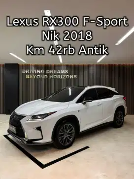 Lexus RX300t RX300 F-Sport A/T 2018 Putih B2446SMI