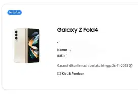 Samsung Z Fold 4 GARANSI ON