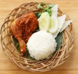 Nasi Box Ayam, Lele, Nila Bakar/ Goreng