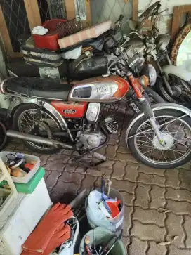 Yamaha l2s,plat no.AB,stnk bpkb
