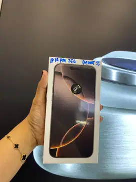 Iphone 16 Pro max 256 Desert Titanium -Garansi Ibox
