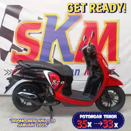 ( scoopy tahun 2022 dp:700 potongan tenor  2bulan )