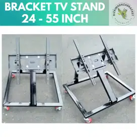 Bracket Braket Breket Standing TV LED Meeting Room 24 - 55 Inch