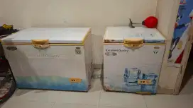 Frezer box Daimitsu 200lt dan 300lt DINGIN NORMAL BAGUS