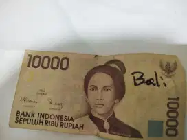 Uang kuno 10.000 th 1998