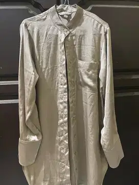 TUNIK CEWE PANJANG SILK H&M