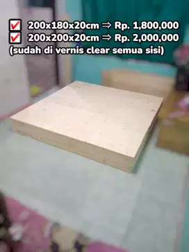 Divan alas kasur / divan panggung lesehan