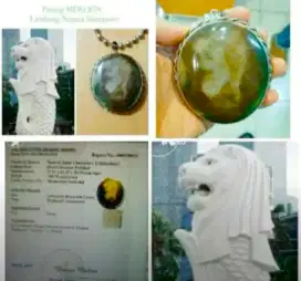 Jual Liontin Gambar Merlion Sing