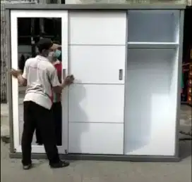 Jasa bongkar pasang lemari kayu hpl/sofboat bagi pindahan rumah