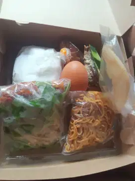 Terima pesanan nasi kotak untuk berbagai macam acara harga bervariasi