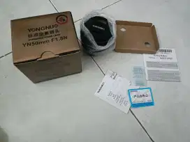 YONGNUO 50MM F1.8 LIKENEW FULSETBOX