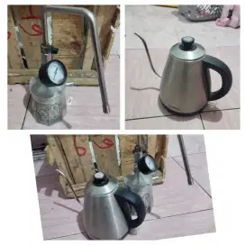 Steamer Susu dan Ketel Kettle Termometer 1set