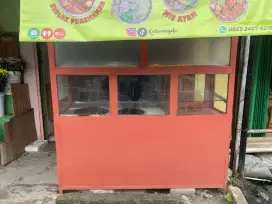 Gerobak bakso 2 tungku