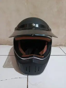 Jual Helm Jitsu Bandidos Hitam Doff SNI