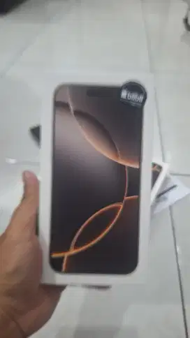 IPHONE 16 1TB DESSERT TITANIUM BARU GARANSI RESMI GDN + 2 TAHUN NETT