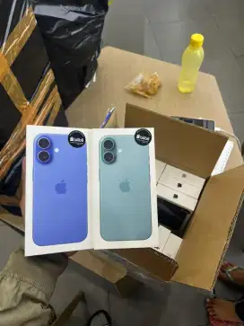 IPHONE 16 128GB IBOX BARU GARANSI RESMI INDONESIA