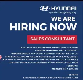 Dibutuhkan segera sales mobil