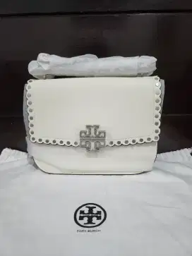 *Flashsale* Tory Burch Bag Britten Studded White
