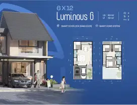 Rumah modern, free ppn 50%, selangkah ke Toll & stasiun kereta, DP0%