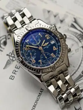 Breitling chronomat chronograph fullset mint
