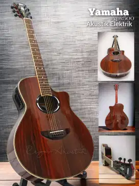 Gitar akustik elektrik Yamaha Rosewood