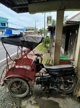 Bentor becak motor