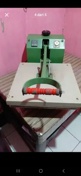 mesin pres kaos  wiejie