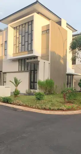 Rumah hoek 13x14 182m type 4KT Cluster Matana Asya JGC Jakarta Garden