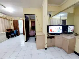 Disewakan per 6 bulan Type 1 BR Apartemen Isi Lengkap