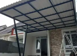 004 kanopi atap upvc alderon double
