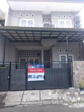 Rumah di Komplek Buaran Duren Sawit Akses Lokasi 2 Mobil Stasiun Dekat