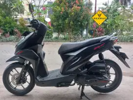 (DP 500)‼️ Beat Deluxe CBS ISS Hitam Mulus 2023 Cash / Kredit