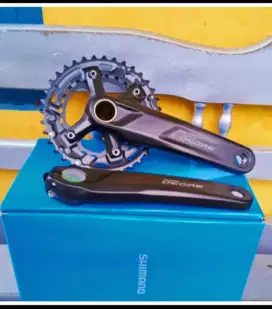 Crank shimao deore original 2 speed 26T-36T crank sepeda Hollowtech 2