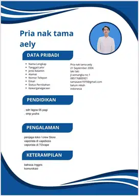 Mencari pekerjaan crew store atau apa saja