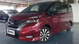 Low KM TDP 13JT Nissan Serena 2.0 Highway Star Bensin-AT Merah 2019