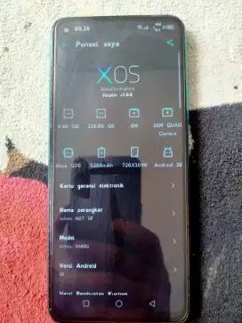 INFINIX HOT 10 Ram 4/128